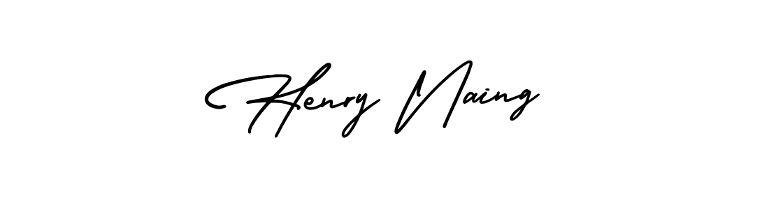 Best and Professional Signature Style for Henry Naing. AmerikaSignatureDemo-Regular Best Signature Style Collection. Henry Naing signature style 3 images and pictures png