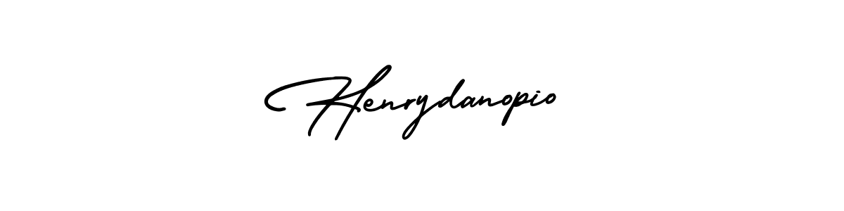 Create a beautiful signature design for name Henrydanopio. With this signature (AmerikaSignatureDemo-Regular) fonts, you can make a handwritten signature for free. Henrydanopio signature style 3 images and pictures png