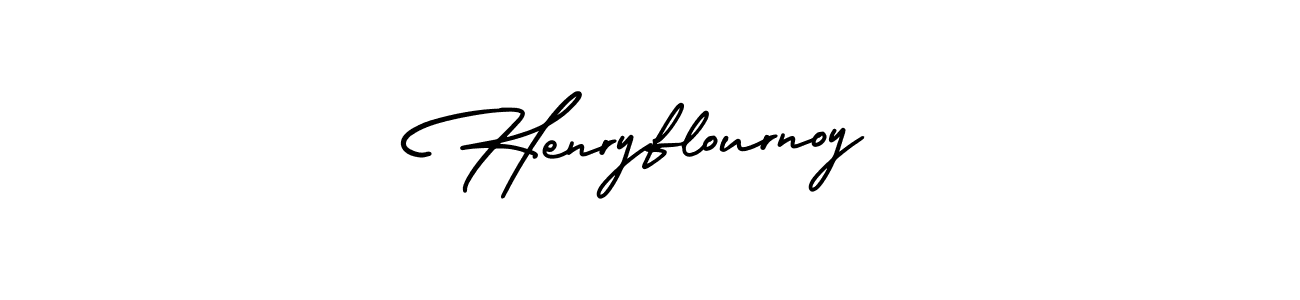 The best way (AmerikaSignatureDemo-Regular) to make a short signature is to pick only two or three words in your name. The name Henryflournoy include a total of six letters. For converting this name. Henryflournoy signature style 3 images and pictures png