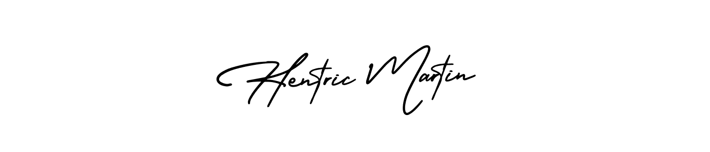 if you are searching for the best signature style for your name Hentric Martin. so please give up your signature search. here we have designed multiple signature styles  using AmerikaSignatureDemo-Regular. Hentric Martin signature style 3 images and pictures png