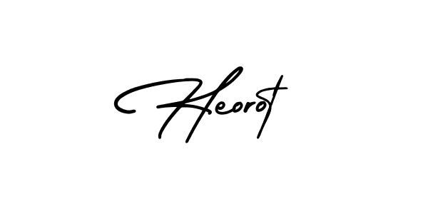 This is the best signature style for the Heorot name. Also you like these signature font (AmerikaSignatureDemo-Regular). Mix name signature. Heorot signature style 3 images and pictures png