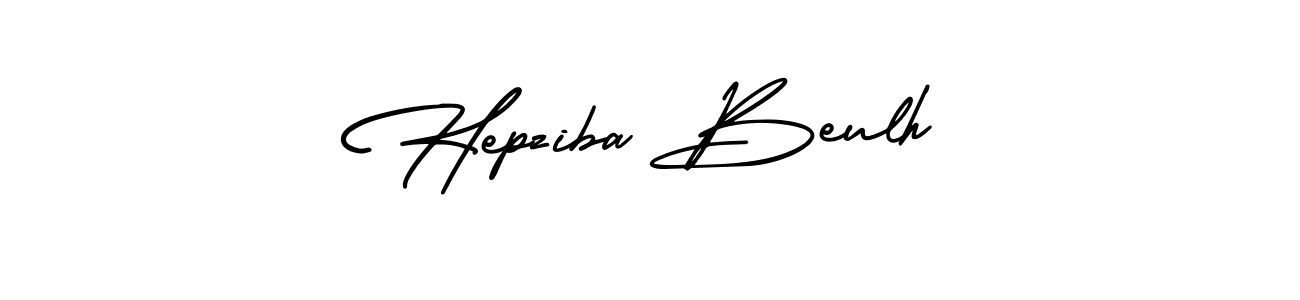 The best way (AmerikaSignatureDemo-Regular) to make a short signature is to pick only two or three words in your name. The name Hepziba Beulh include a total of six letters. For converting this name. Hepziba Beulh signature style 3 images and pictures png
