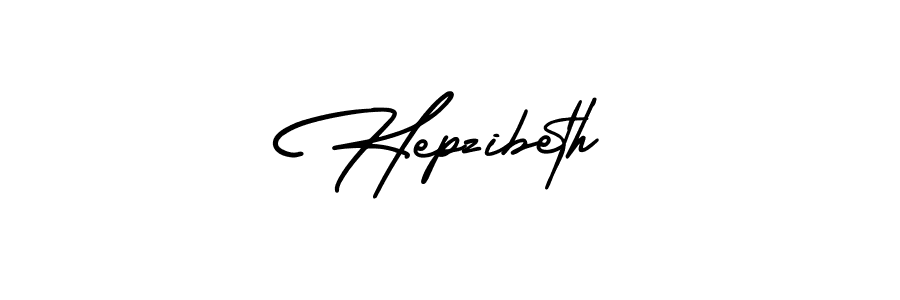 How to make Hepzibeth signature? AmerikaSignatureDemo-Regular is a professional autograph style. Create handwritten signature for Hepzibeth name. Hepzibeth signature style 3 images and pictures png