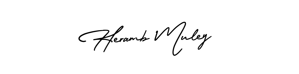 See photos of Heramb Muley official signature by Spectra . Check more albums & portfolios. Read reviews & check more about AmerikaSignatureDemo-Regular font. Heramb Muley signature style 3 images and pictures png