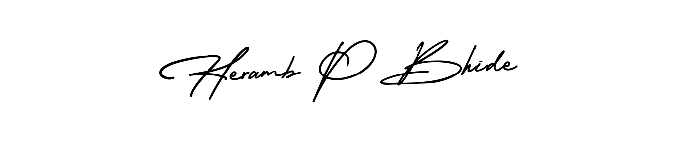 Once you've used our free online signature maker to create your best signature AmerikaSignatureDemo-Regular style, it's time to enjoy all of the benefits that Heramb P Bhide name signing documents. Heramb P Bhide signature style 3 images and pictures png