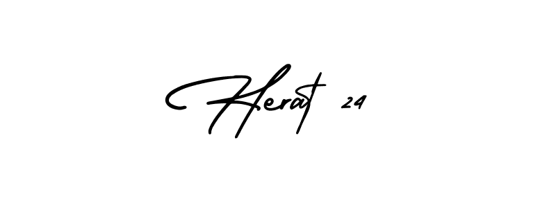 It looks lik you need a new signature style for name Herat 24. Design unique handwritten (AmerikaSignatureDemo-Regular) signature with our free signature maker in just a few clicks. Herat 24 signature style 3 images and pictures png