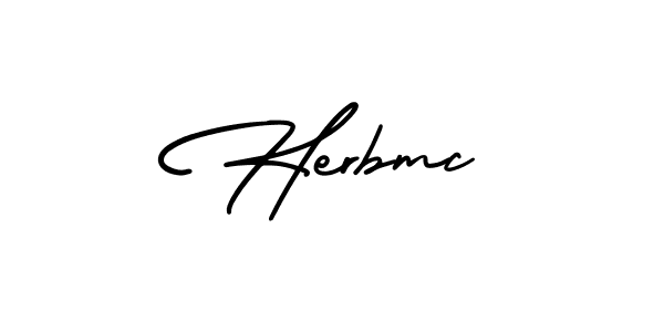 Make a beautiful signature design for name Herbmc. With this signature (AmerikaSignatureDemo-Regular) style, you can create a handwritten signature for free. Herbmc signature style 3 images and pictures png