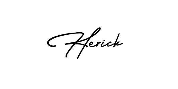 Make a beautiful signature design for name Herick. Use this online signature maker to create a handwritten signature for free. Herick signature style 3 images and pictures png