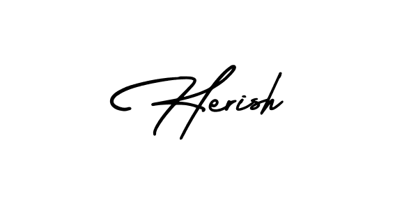 Make a beautiful signature design for name Herish. Use this online signature maker to create a handwritten signature for free. Herish signature style 3 images and pictures png