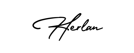 Make a beautiful signature design for name Herlan. Use this online signature maker to create a handwritten signature for free. Herlan signature style 3 images and pictures png