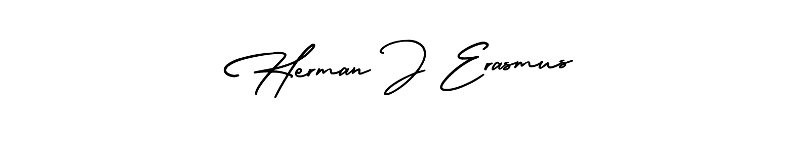 Create a beautiful signature design for name Herman J Erasmus. With this signature (AmerikaSignatureDemo-Regular) fonts, you can make a handwritten signature for free. Herman J Erasmus signature style 3 images and pictures png