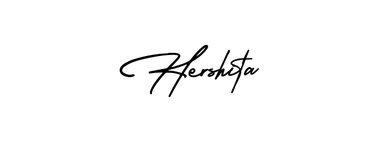 Also You can easily find your signature by using the search form. We will create Hershita name handwritten signature images for you free of cost using AmerikaSignatureDemo-Regular sign style. Hershita signature style 3 images and pictures png