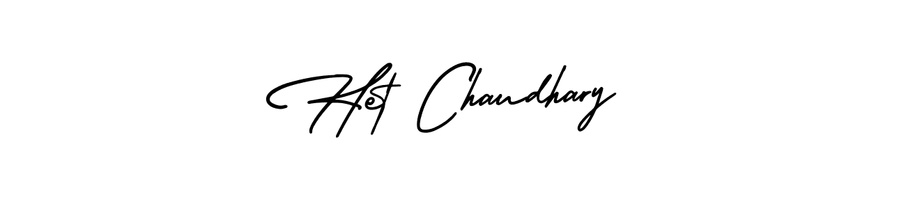 This is the best signature style for the Het Chaudhary name. Also you like these signature font (AmerikaSignatureDemo-Regular). Mix name signature. Het Chaudhary signature style 3 images and pictures png