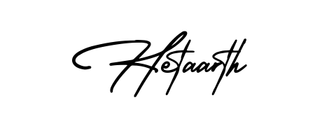 Get inspired by this graceful AmerikaSignatureDemo-Regular signature style for name Hetaarth. Smooth loops and balanced proportions for everyday use. Hetaarth signature style 3 images and pictures png