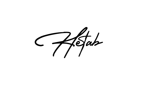 if you are searching for the best signature style for your name Hetab. so please give up your signature search. here we have designed multiple signature styles  using AmerikaSignatureDemo-Regular. Hetab signature style 3 images and pictures png