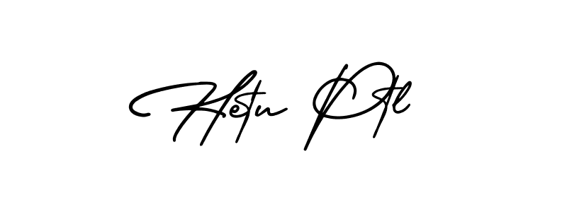 AmerikaSignatureDemo-Regular is a professional signature style that is perfect for those who want to add a touch of class to their signature. It is also a great choice for those who want to make their signature more unique. Get Hetu Ptl name to fancy signature for free. Hetu Ptl signature style 3 images and pictures png