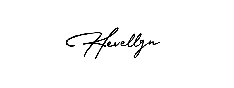 It looks lik you need a new signature style for name Hevellyn. Design unique handwritten (AmerikaSignatureDemo-Regular) signature with our free signature maker in just a few clicks. Hevellyn signature style 3 images and pictures png