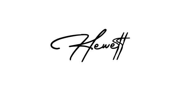 Also You can easily find your signature by using the search form. We will create Hewett name handwritten signature images for you free of cost using AmerikaSignatureDemo-Regular sign style. Hewett signature style 3 images and pictures png