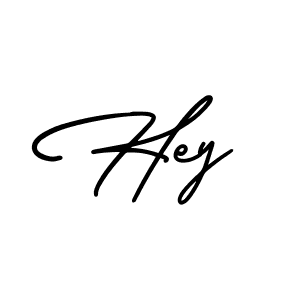Best and Professional Signature Style for Hey. AmerikaSignatureDemo-Regular Best Signature Style Collection. Hey signature style 3 images and pictures png