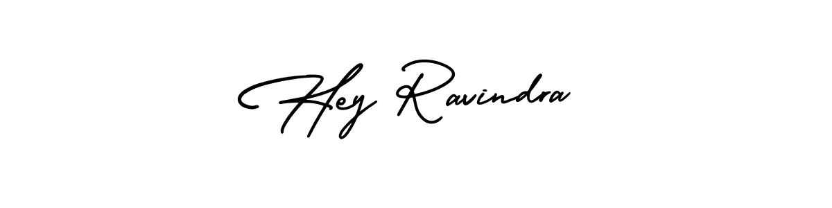 Make a short Hey Ravindra signature style. Manage your documents anywhere anytime using AmerikaSignatureDemo-Regular. Create and add eSignatures, submit forms, share and send files easily. Hey Ravindra signature style 3 images and pictures png