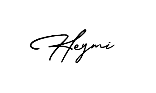 AmerikaSignatureDemo-Regular is a professional signature style that is perfect for those who want to add a touch of class to their signature. It is also a great choice for those who want to make their signature more unique. Get Heymi name to fancy signature for free. Heymi signature style 3 images and pictures png