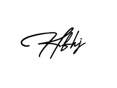 Design your own signature with our free online signature maker. With this signature software, you can create a handwritten (AmerikaSignatureDemo-Regular) signature for name Hfhj. Hfhj signature style 3 images and pictures png