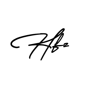 How to Draw Hfz signature style? AmerikaSignatureDemo-Regular is a latest design signature styles for name Hfz. Hfz signature style 3 images and pictures png