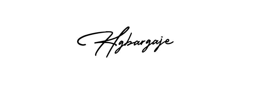 You should practise on your own different ways (AmerikaSignatureDemo-Regular) to write your name (Hgbargaje) in signature. don't let someone else do it for you. Hgbargaje signature style 3 images and pictures png