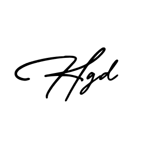 Make a beautiful signature design for name Hgd. With this signature (AmerikaSignatureDemo-Regular) style, you can create a handwritten signature for free. Hgd signature style 3 images and pictures png