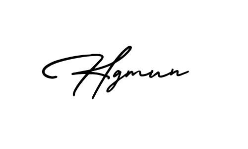 How to Draw Hgmun signature style? AmerikaSignatureDemo-Regular is a latest design signature styles for name Hgmun. Hgmun signature style 3 images and pictures png