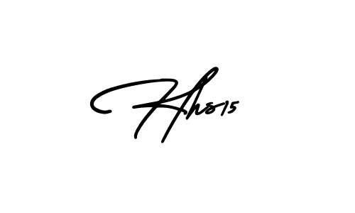 Design your own signature with our free online signature maker. With this signature software, you can create a handwritten (AmerikaSignatureDemo-Regular) signature for name Hhs15. Hhs15 signature style 3 images and pictures png