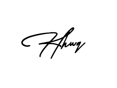 Use a signature maker to create a handwritten signature online. With this signature software, you can design (AmerikaSignatureDemo-Regular) your own signature for name Hhwq. Hhwq signature style 3 images and pictures png