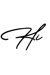 You should practise on your own different ways (AmerikaSignatureDemo-Regular) to write your name (Hi) in signature. don't let someone else do it for you. Hi signature style 3 images and pictures png