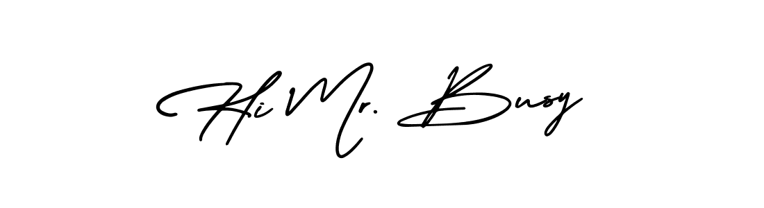 You can use this online signature creator to create a handwritten signature for the name Hi Mr. Busy. This is the best online autograph maker. Hi Mr. Busy signature style 3 images and pictures png