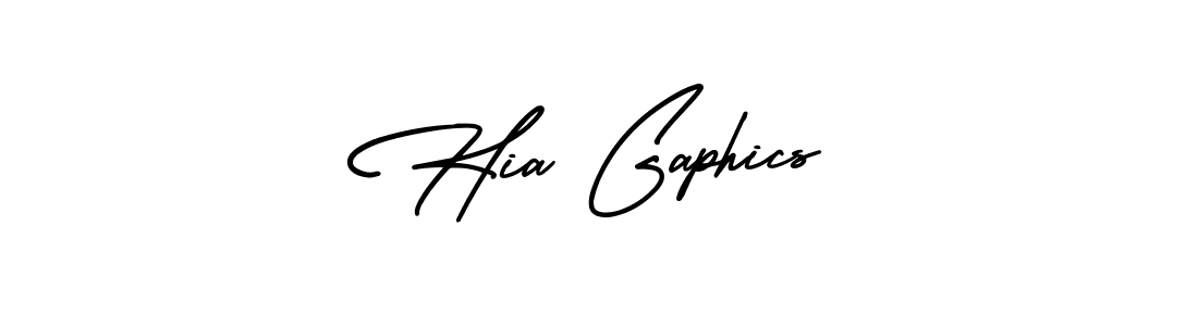 This is the best signature style for the Hia Gaphics name. Also you like these signature font (AmerikaSignatureDemo-Regular). Mix name signature. Hia Gaphics signature style 3 images and pictures png