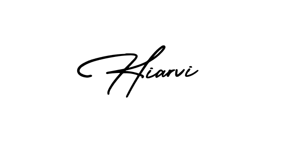 This is the best signature style for the Hiarvi name. Also you like these signature font (AmerikaSignatureDemo-Regular). Mix name signature. Hiarvi signature style 3 images and pictures png