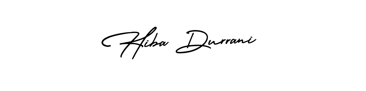 Also You can easily find your signature by using the search form. We will create Hiba Durrani name handwritten signature images for you free of cost using AmerikaSignatureDemo-Regular sign style. Hiba Durrani signature style 3 images and pictures png