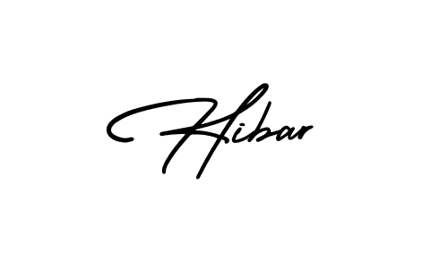 You should practise on your own different ways (AmerikaSignatureDemo-Regular) to write your name (Hibar) in signature. don't let someone else do it for you. Hibar signature style 3 images and pictures png