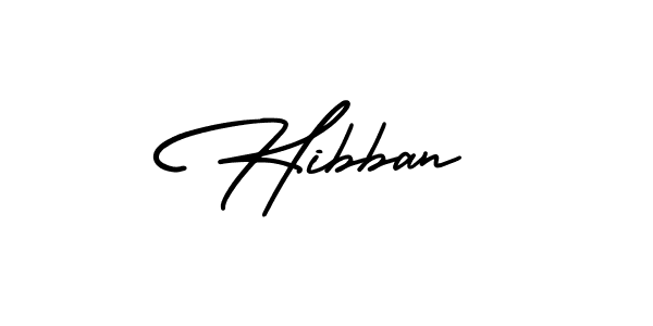 Best and Professional Signature Style for Hibban. AmerikaSignatureDemo-Regular Best Signature Style Collection. Hibban signature style 3 images and pictures png