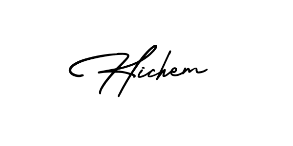 Also we have Hichem name is the best signature style. Create professional handwritten signature collection using AmerikaSignatureDemo-Regular autograph style. Hichem signature style 3 images and pictures png