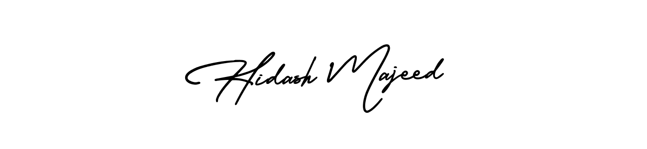 It looks lik you need a new signature style for name Hidash Majeed. Design unique handwritten (AmerikaSignatureDemo-Regular) signature with our free signature maker in just a few clicks. Hidash Majeed signature style 3 images and pictures png