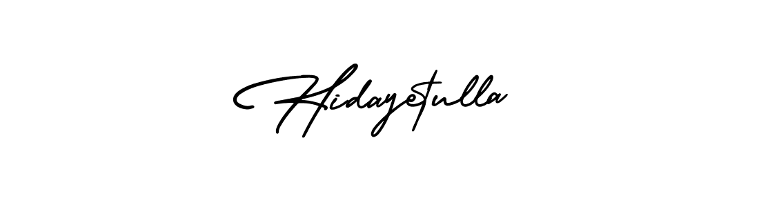 How to Draw Hidayetulla signature style? AmerikaSignatureDemo-Regular is a latest design signature styles for name Hidayetulla. Hidayetulla signature style 3 images and pictures png