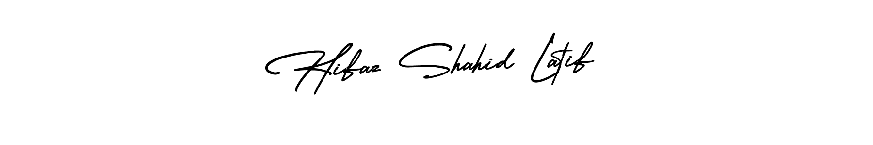 You can use this online signature creator to create a handwritten signature for the name Hifaz Shahid Latif. This is the best online autograph maker. Hifaz Shahid Latif signature style 3 images and pictures png