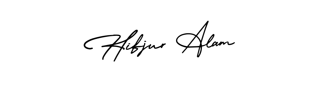 Similarly AmerikaSignatureDemo-Regular is the best handwritten signature design. Signature creator online .You can use it as an online autograph creator for name Hifjur Alam. Hifjur Alam signature style 3 images and pictures png