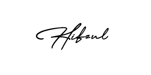 Best and Professional Signature Style for Hifzul. AmerikaSignatureDemo-Regular Best Signature Style Collection. Hifzul signature style 3 images and pictures png