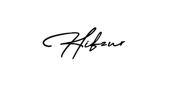 Similarly AmerikaSignatureDemo-Regular is the best handwritten signature design. Signature creator online .You can use it as an online autograph creator for name Hifzur. Hifzur signature style 3 images and pictures png