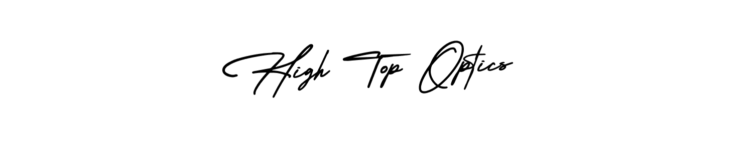 Also You can easily find your signature by using the search form. We will create High Top Optics name handwritten signature images for you free of cost using AmerikaSignatureDemo-Regular sign style. High Top Optics signature style 3 images and pictures png