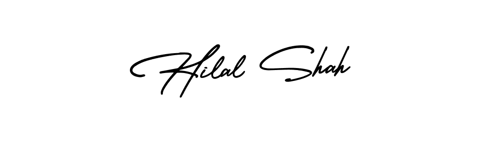 Make a beautiful signature design for name Hilal Shah. Use this online signature maker to create a handwritten signature for free. Hilal Shah signature style 3 images and pictures png
