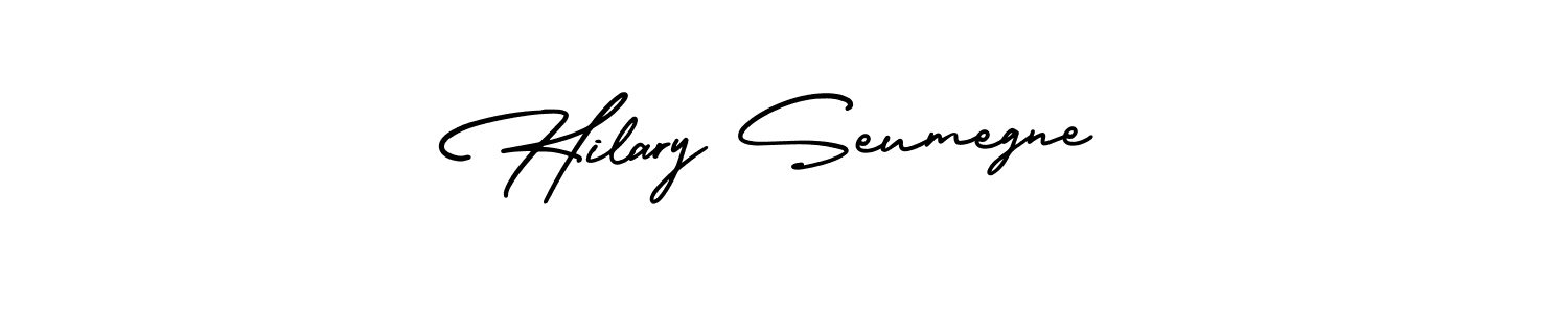 Here are the top 10 professional signature styles for the name Hilary Seumegne. These are the best autograph styles you can use for your name. Hilary Seumegne signature style 3 images and pictures png