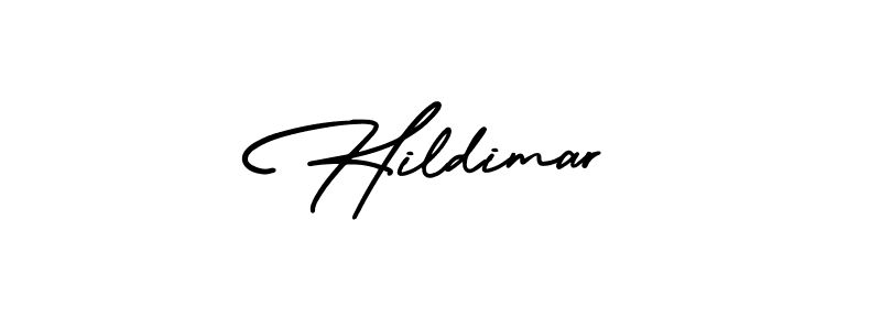 Design your own signature with our free online signature maker. With this signature software, you can create a handwritten (AmerikaSignatureDemo-Regular) signature for name Hildimar. Hildimar signature style 3 images and pictures png